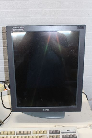 Schwarz-Weiß Bewertungsmonitor